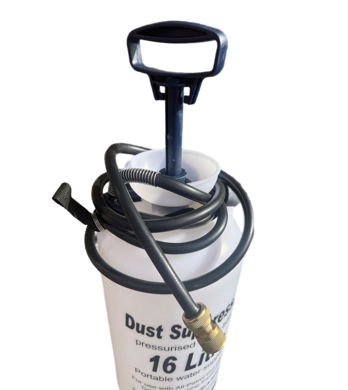 16L Dust Suppression Water Bottle with Brass Water Stop Connector for Petrol Cut Off Saws - Image 2