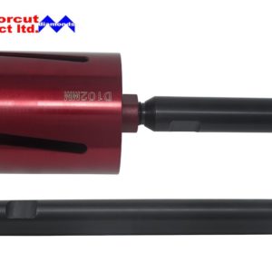 Dry Diamond Core Drilling Extension Bar with 1/2" BSP Threads - 150mm