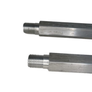 Aluminium Wet Diamond Core Drilling Extension Bar 1 1/4" UNC Thread Fittings